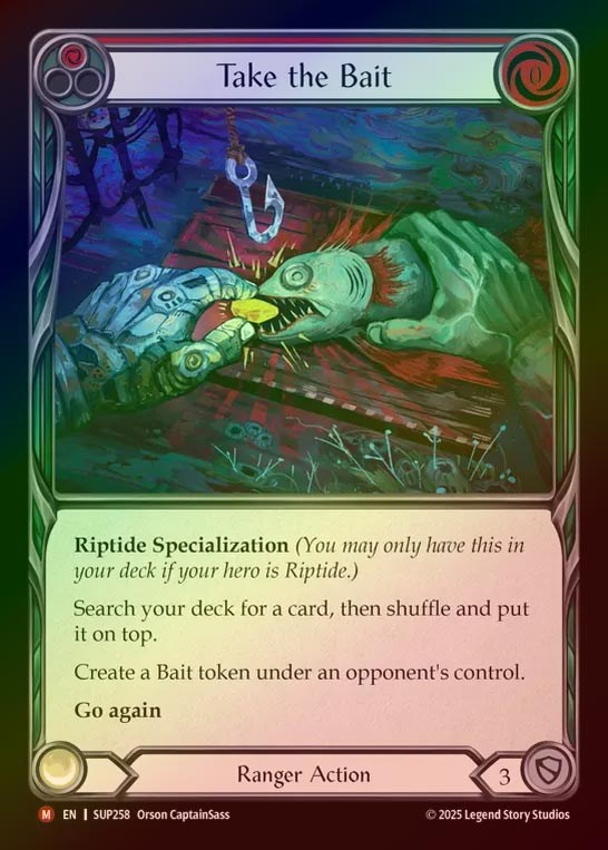 【RF】【EN】[Ranger] 餌への食い付き/Take the Bait [SUP258-M]