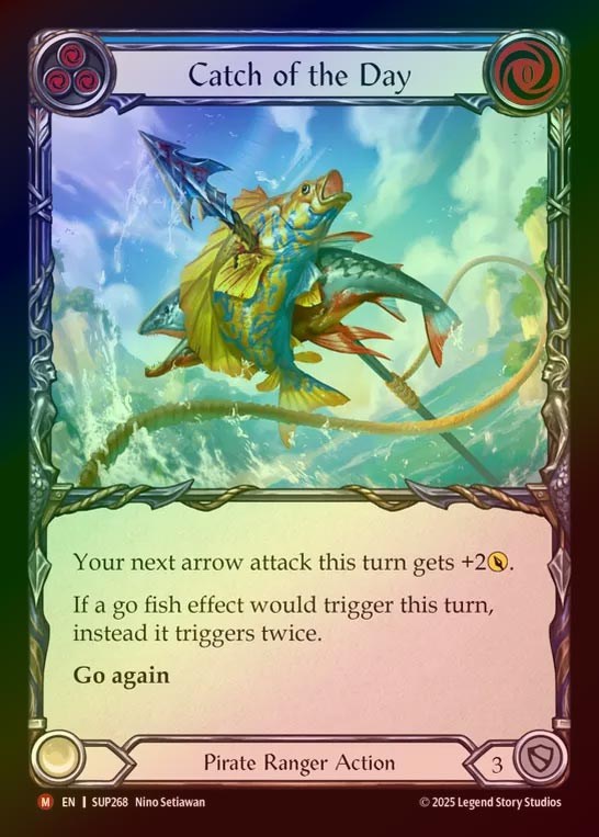 【RF】【EN】[Pirate Ranger] 一番の獲物/Catch of the Day [SUP268-M]