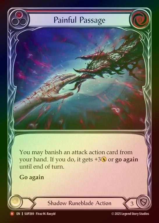 【RF】【EN】[Shadow Runeblade] 痛みを伴う変化/Painful Passage [SUP269-M]