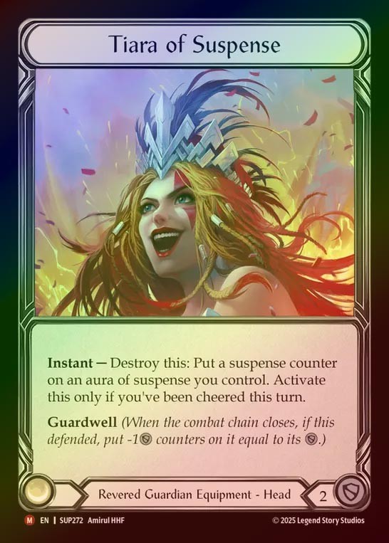 【CF】【EN】[Revered Guardian] 緊迫するティアラ/Tiara of Suspense [SUP272-M]
