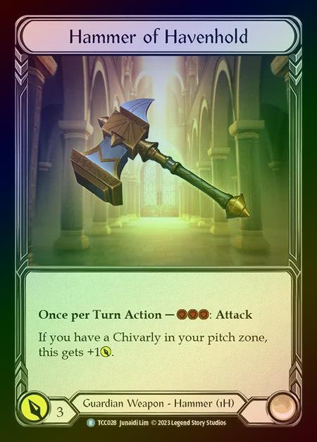 【CF】[Guardian] Hammer of Havenhold [TCC028-R] Cold Foil
