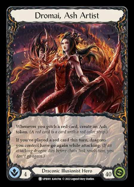[Draconic Illusionist] Dromai, Ash Artist [UPR001-T]