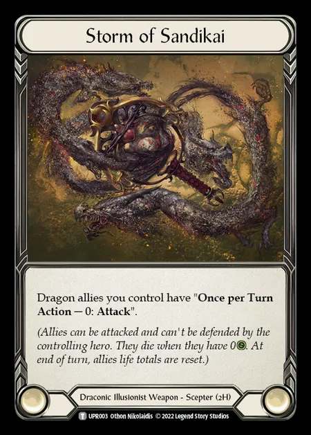 [Draconic Illusionist] Storm of Sandikai [UPR003-T]