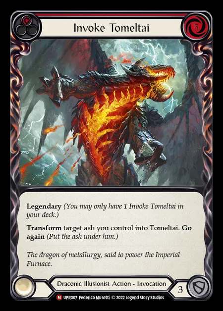 [Draconic Illusionist] Invoke Tomeltai [UPR007-M]