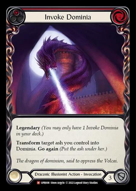 [Draconic Illusionist] Invoke Dominia [UPR008-M]