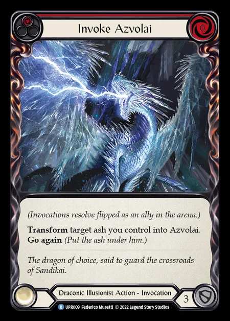 [Draconic Illusionist] Invoke Azvolai [UPR009-R] (red)