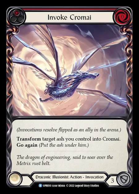 [Draconic Illusionist] Invoke Cromai [UPR010-R] (red)