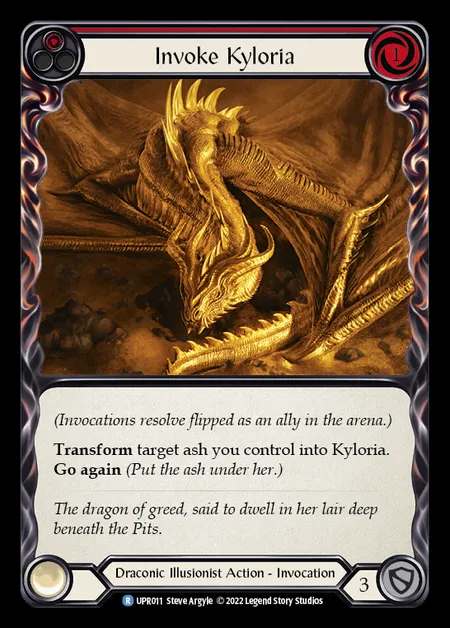 [Draconic Illusionist] Invoke Kyloria [UPR011-R] (red)