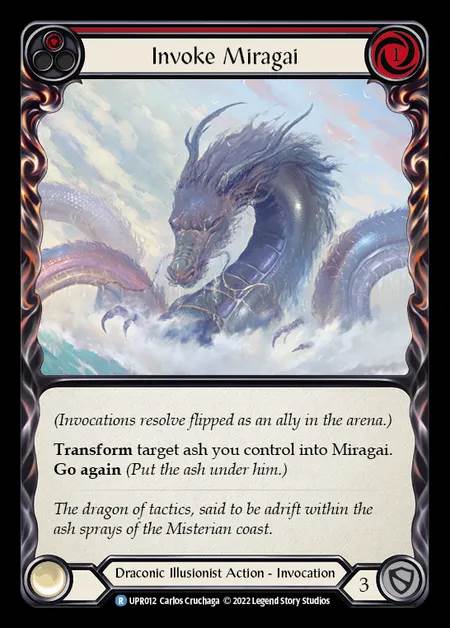 [Draconic Illusionist] Invoke Miragai [UPR012-R] (red)