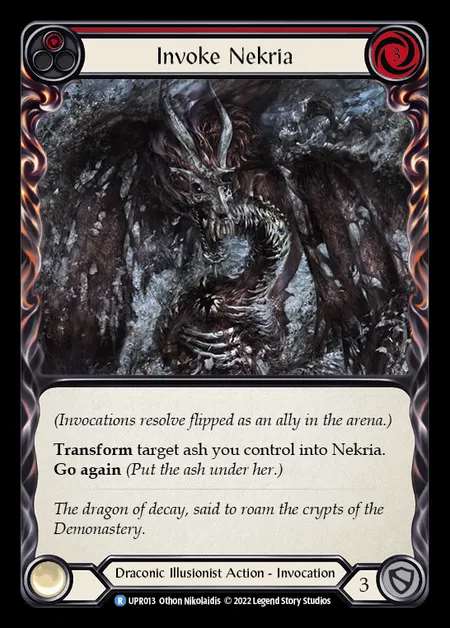[Draconic Illusionist] Invoke Nekria [UPR013-R] (red)