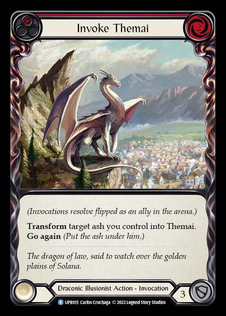 [Draconic Illusionist] Invoke Themai [UPR015-R] (red)