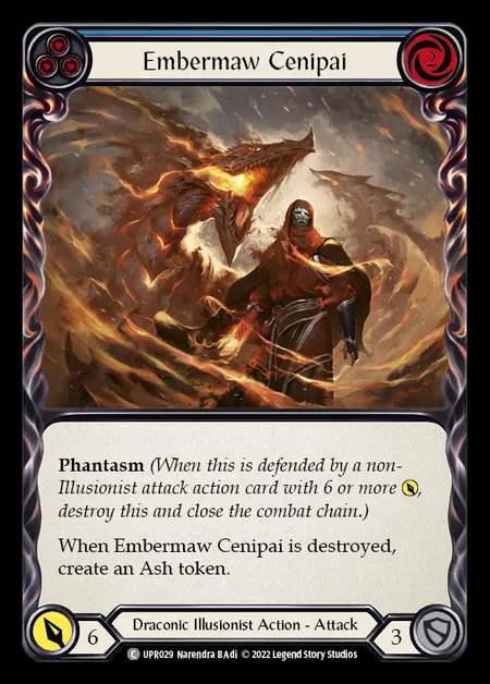 [Draconic Illusionist] Embermaw Cenipai [UPR029-C] (blue)