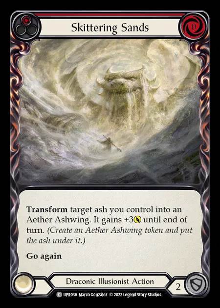 [Draconic Illusionist] Skittering Sands [UPR036-C] (red)