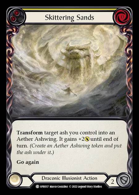 [Draconic Illusionist] Skittering Sands [UPR037-C] (yellow)