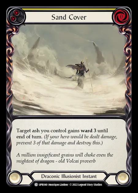[Draconic Illusionist] Sand Cover [UPR040-C] (yellow)