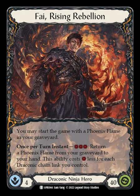 [Draconic Ninja] Fai, Rising Rebellion [UPR044-T]