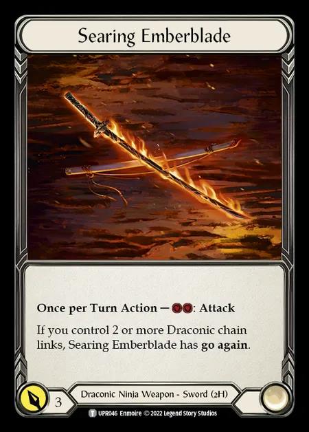 [Draconic Ninja] Searing Emberblade [UPR046-T]