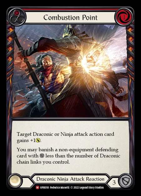 [Draconic Ninja] Combustion Point [UPR050-M]