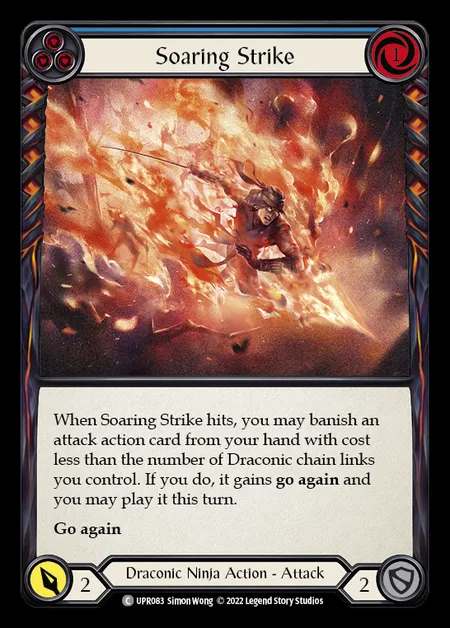[Draconic Ninja] Soaring Strike [UPR083-C] (blue)