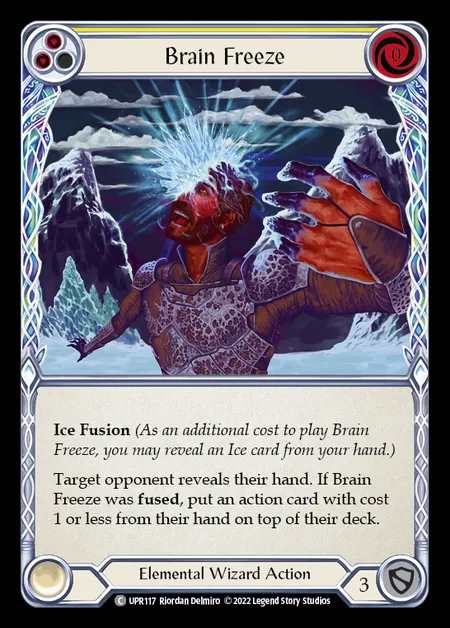 [Elemental Wizard] Brain Freeze [UPR117-C] (yellow)