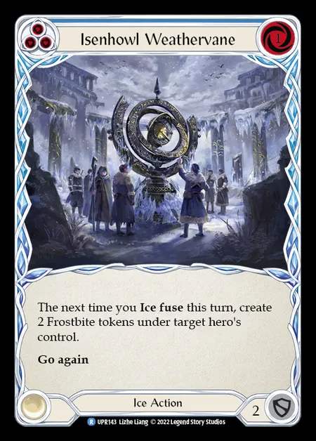 [Ice] Isenhowl Weathervane [UPR143-R] (blue)