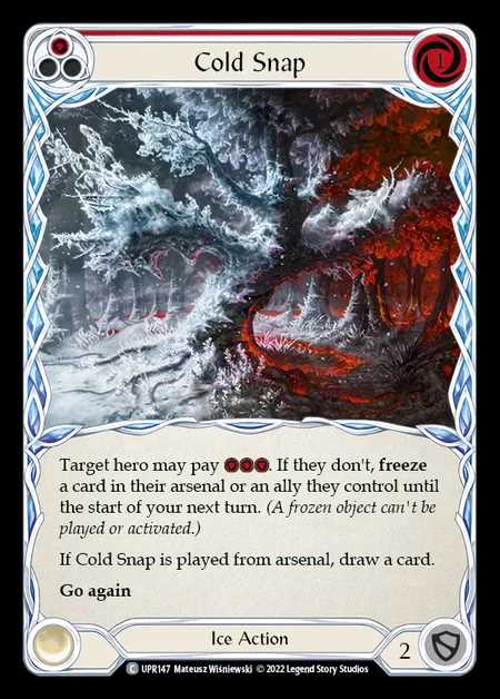 [Ice] Cold Snap [UPR147-C] (red)