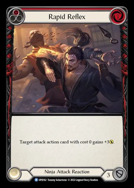 [Ninja] Rapid Reflex [UPR162-R] (red)