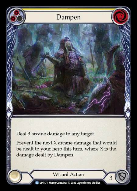 [Wizard] Dampen [UPR171-R] (yellow)