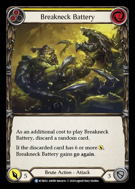 [Brute] Breakneck Battery [U-WTR012-R] (yellow)