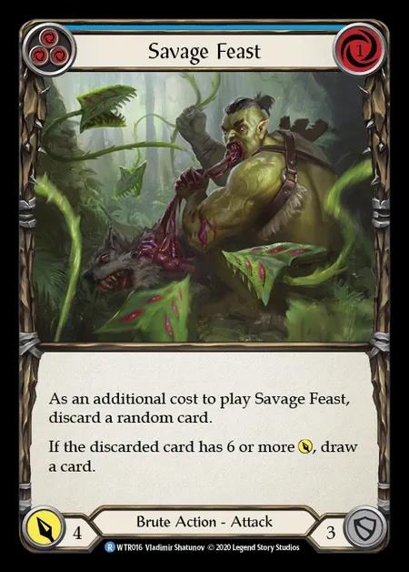 [Brute] Savage Feast [U-WTR016-R] (blue)