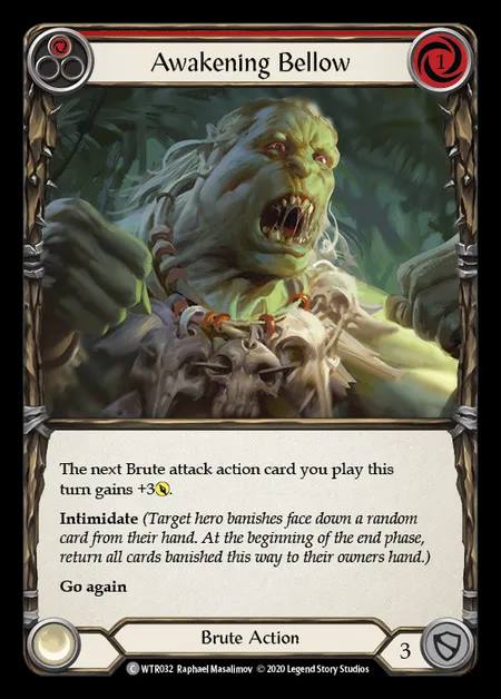 [Brute] Awakening Bellow [U-WTR032-C] (red)