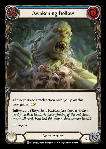 [Brute] Awakening Bellow [U-WTR034-C] (blue)
