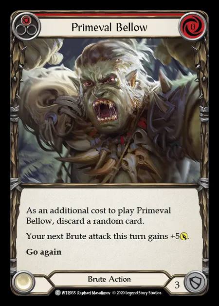 [Brute] Primeval Bellow [U-WTR035-C] (red)