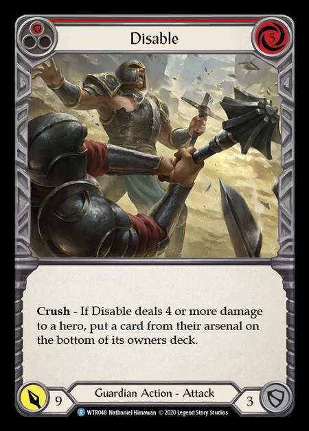 [Guardian] Disable [U-WTR048-R] (red)