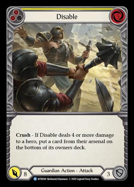 [Guardian] Disable [U-WTR049-R] (yellow)