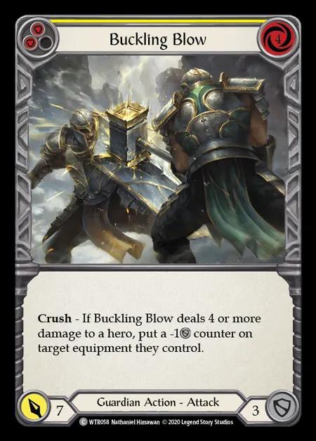 [Guardian] Buckling Blow [U-WTR058-C] (yellow)