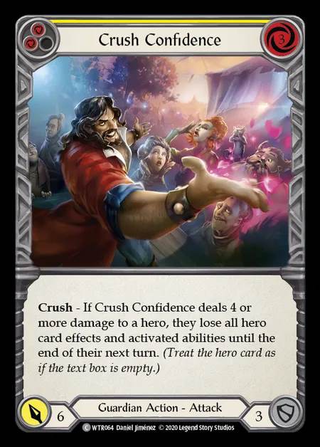 [Guardian] Crush Confidence [U-WTR064-C] (yellow)
