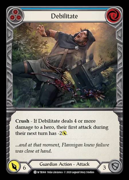 [Guardian] Debilitate [U-WTR068-C] (blue)