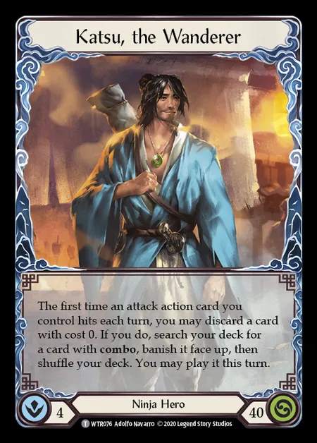 [Ninja] Katsu, the Wanderer [U-WTR076-T]