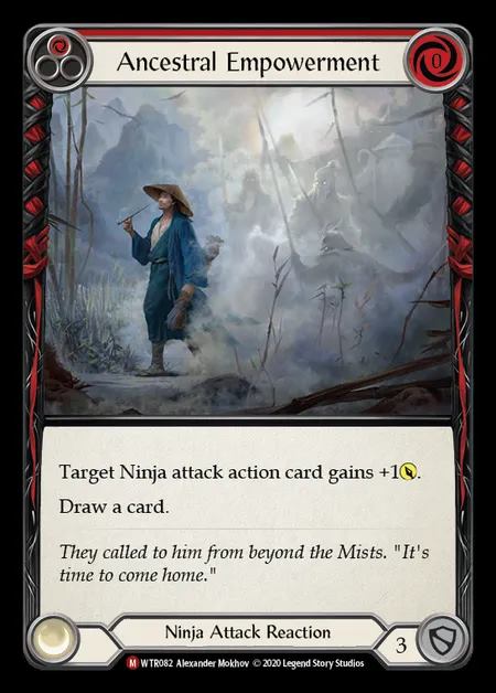 [Ninja] Ancestral Empowerment [U-WTR082-M]