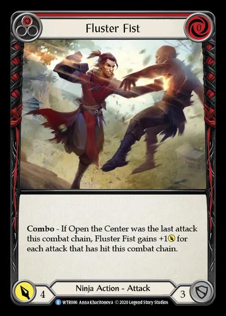 [Ninja] Fluster Fist [U-WTR086-R] (red)