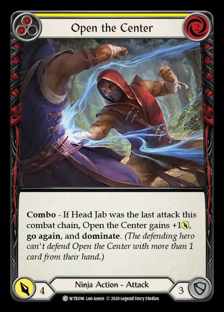 [Ninja] Open the Center [U-WTR096-C] (yellow)
