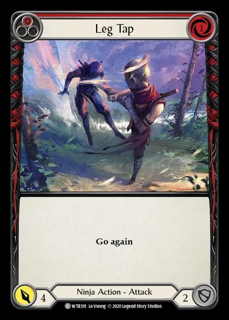 [Ninja] Leg Tap [U-WTR101-C] (red)