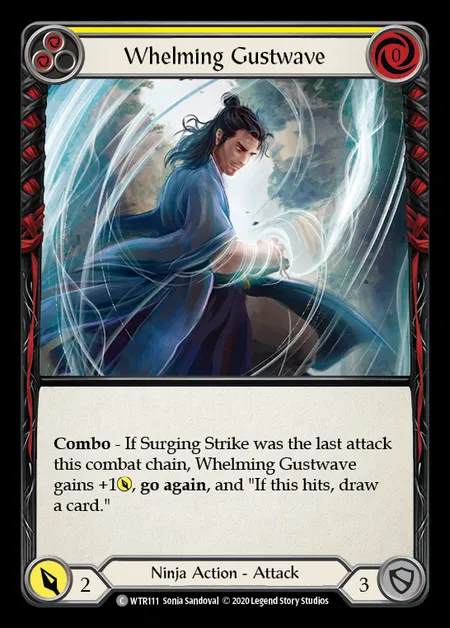 [Ninja] Whelming Gustwave [U-WTR111-C] (yellow)