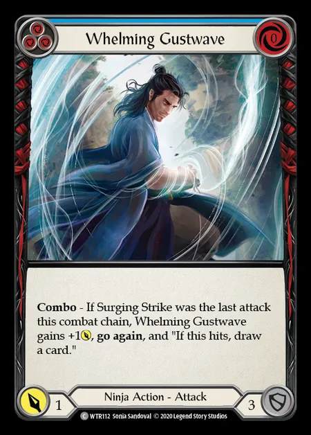 [Ninja] Whelming Gustwave [U-WTR112-C] (blue)
