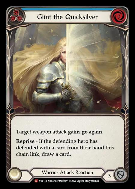 [Warrior] Glint the Quicksilver [U-WTR118-M]