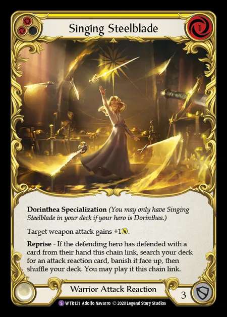 [Warrior] Singing Steelblade [U-WTR121-S]