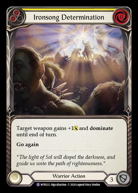 [Warrior] Ironsong Determination [U-WTR122-S]