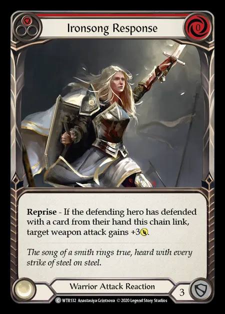 [Warrior] Ironsong Response [U-WTR132-C] (red)