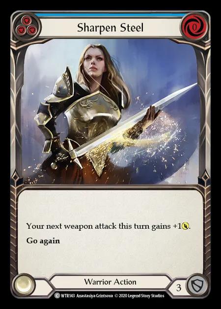 [Warrior] Sharpen Steel [U-WTR143-C] (blue)